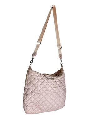 MZ Wallace Pink Quilted Crossbody Bag